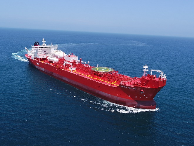 KNOT takes delivery of second LNG-powered shuttle tanker chartered by Eni