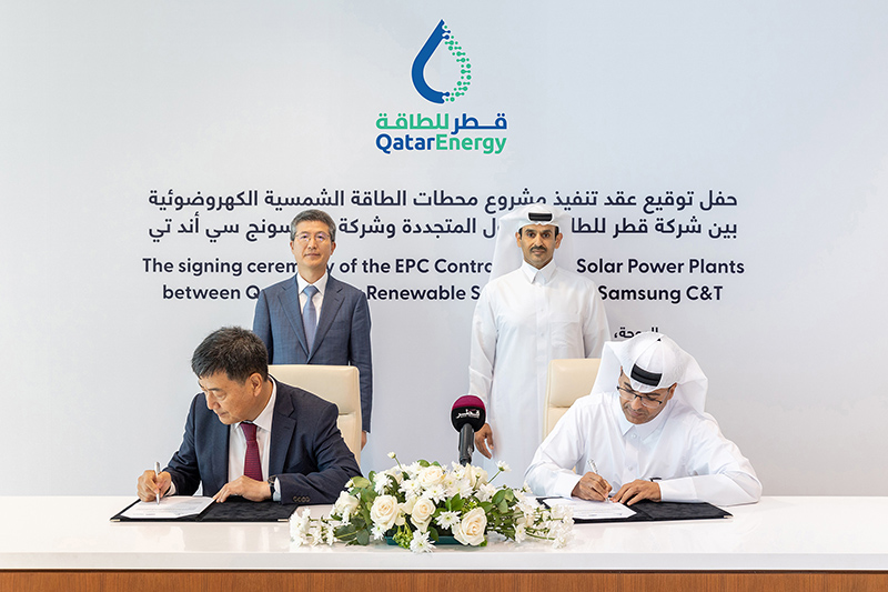 Samsung C&T scores solar plant gig from QatarEnergy