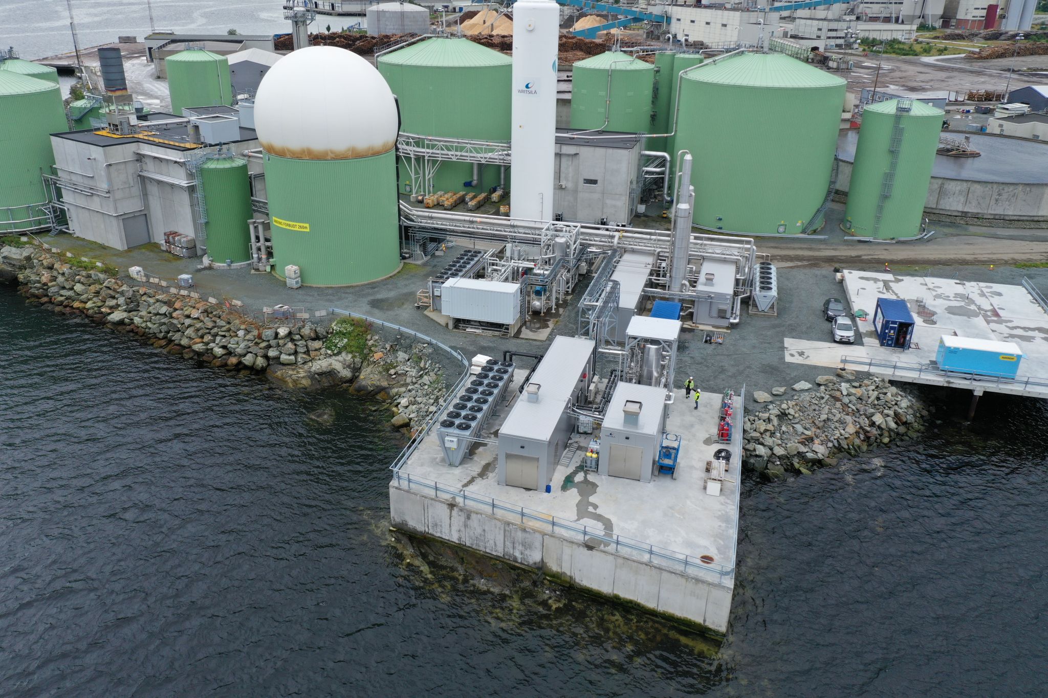 Wartsila Skogn bio-LNG plant doubles liquefaction capacity