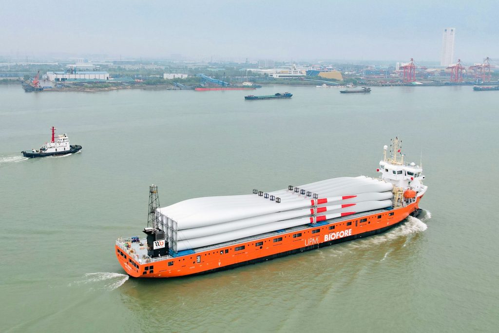 Wijnne Barends, UPM kastaa toisen LNG-käyttöisen aluksen Amsterdamissa