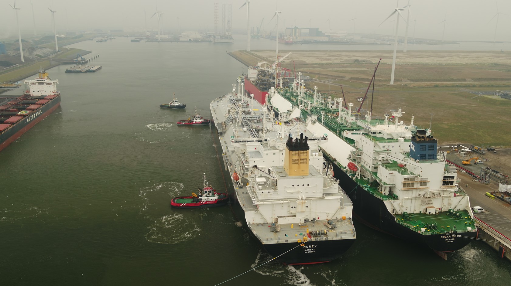 Gasunie's Eemshaven LNG hub receives first shipment