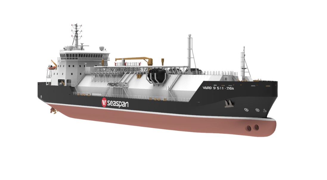 Hoglund bags contract for Seaspan’s LNG bunkering vessels