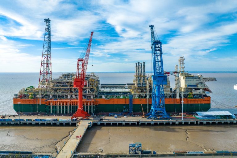 Kosmos: BP’s Tortue FPSO returns to Cosco’s yard after typhoon