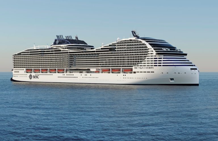 MSC Cruises’ first LNG-powered vessel nearing completion in France