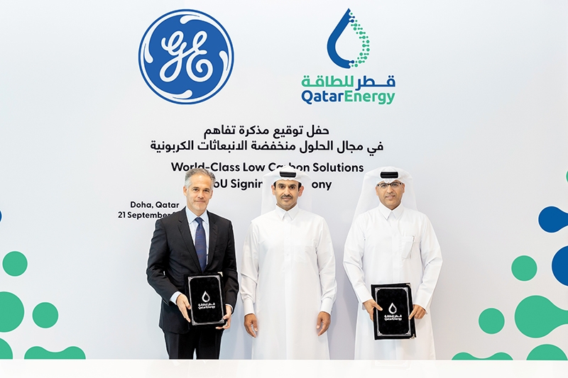 QatarEnergy, GE ink carbon capture pact