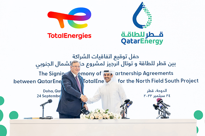 TotalEnergies takes stake in QatarEnergy's NFS LNG project