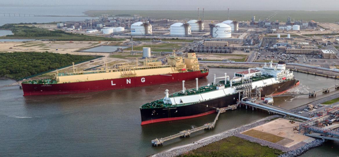 US weekly LNG exports down to 20 cargoes