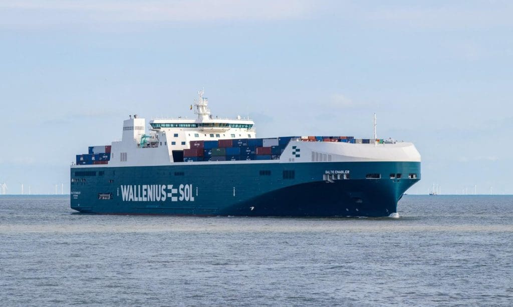 Wallenius SOL christens LNG-powered Botnia Enabler in Sweden