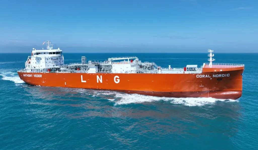 Anthony Veder takes delivery of small-scale LNG carrier in China - LNG ...