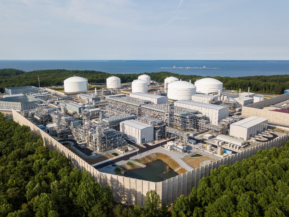 Cove Point LNG export plant undergoing scheduled maintenance