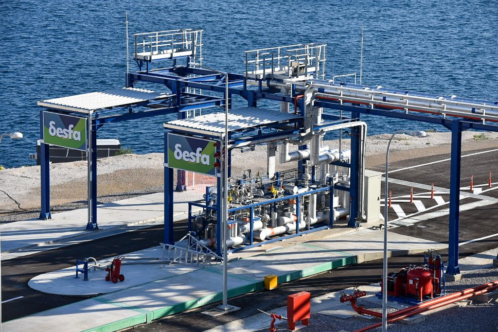 DESFA launches Revithoussa LNG truck loading station