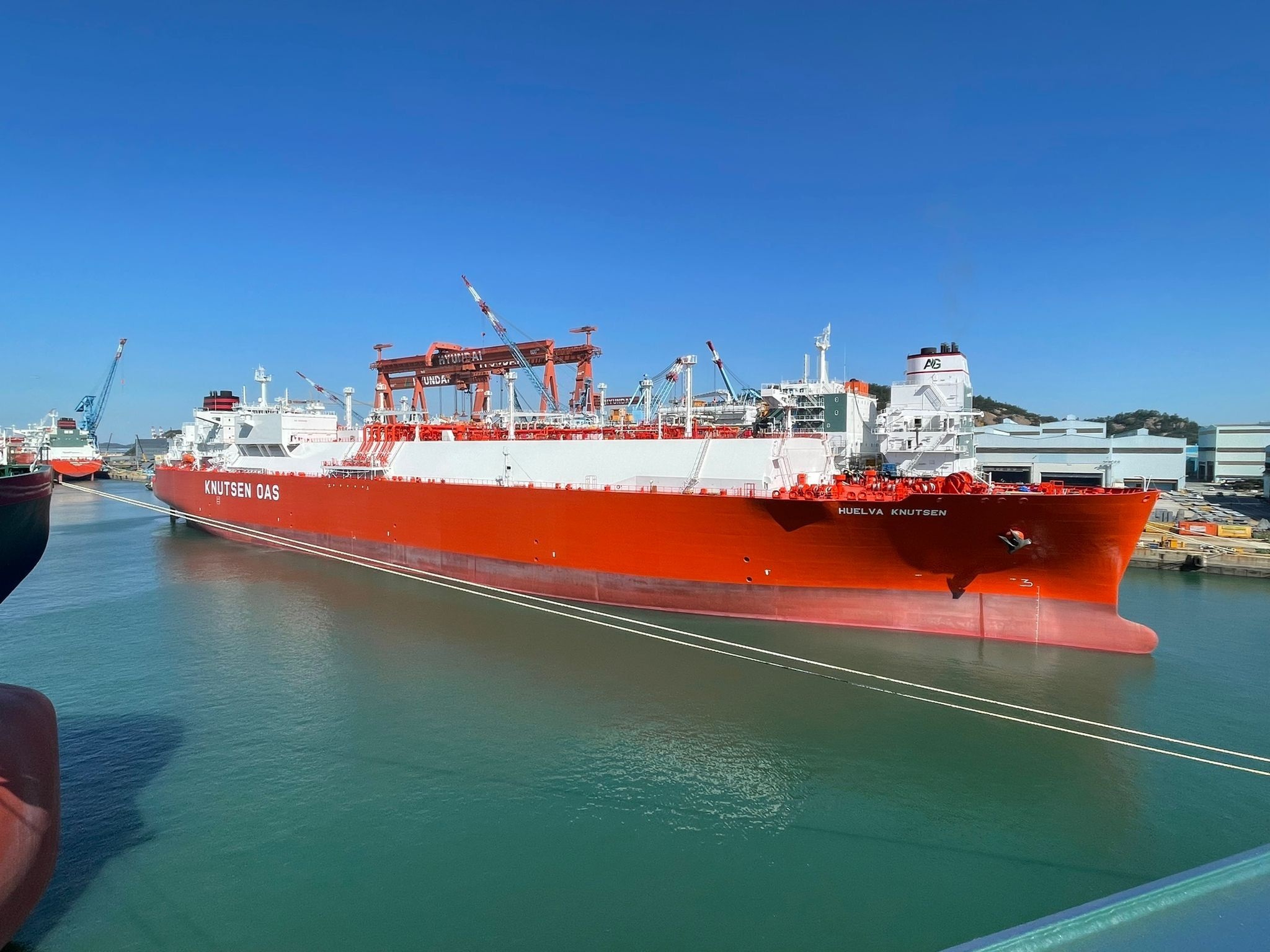 Knutsen takes delivery of fourth Shell-chartered LNG carrier