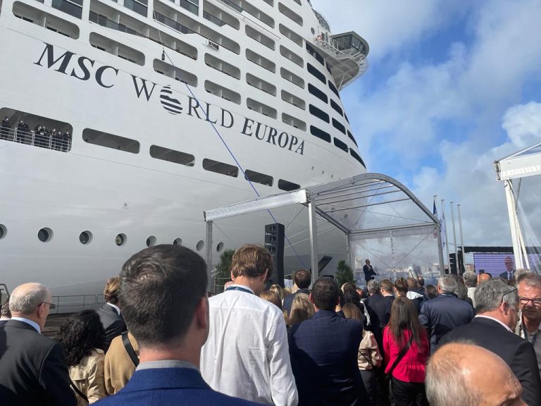MSC Cruises takes delivery of first LNG-powered vessel in France