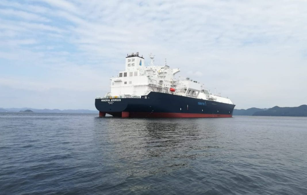 Minerva takes delivery of LNG newbuild in South Korea - LNG Prime