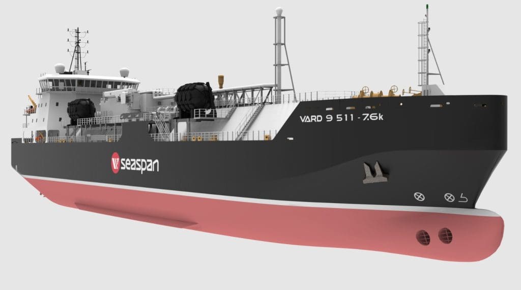 TGE Marine nets contract for Seaspan’s LNG bunkering vessels LNG Prime