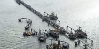 Germany’s first LNG jetty completed in Wilhelmshaven