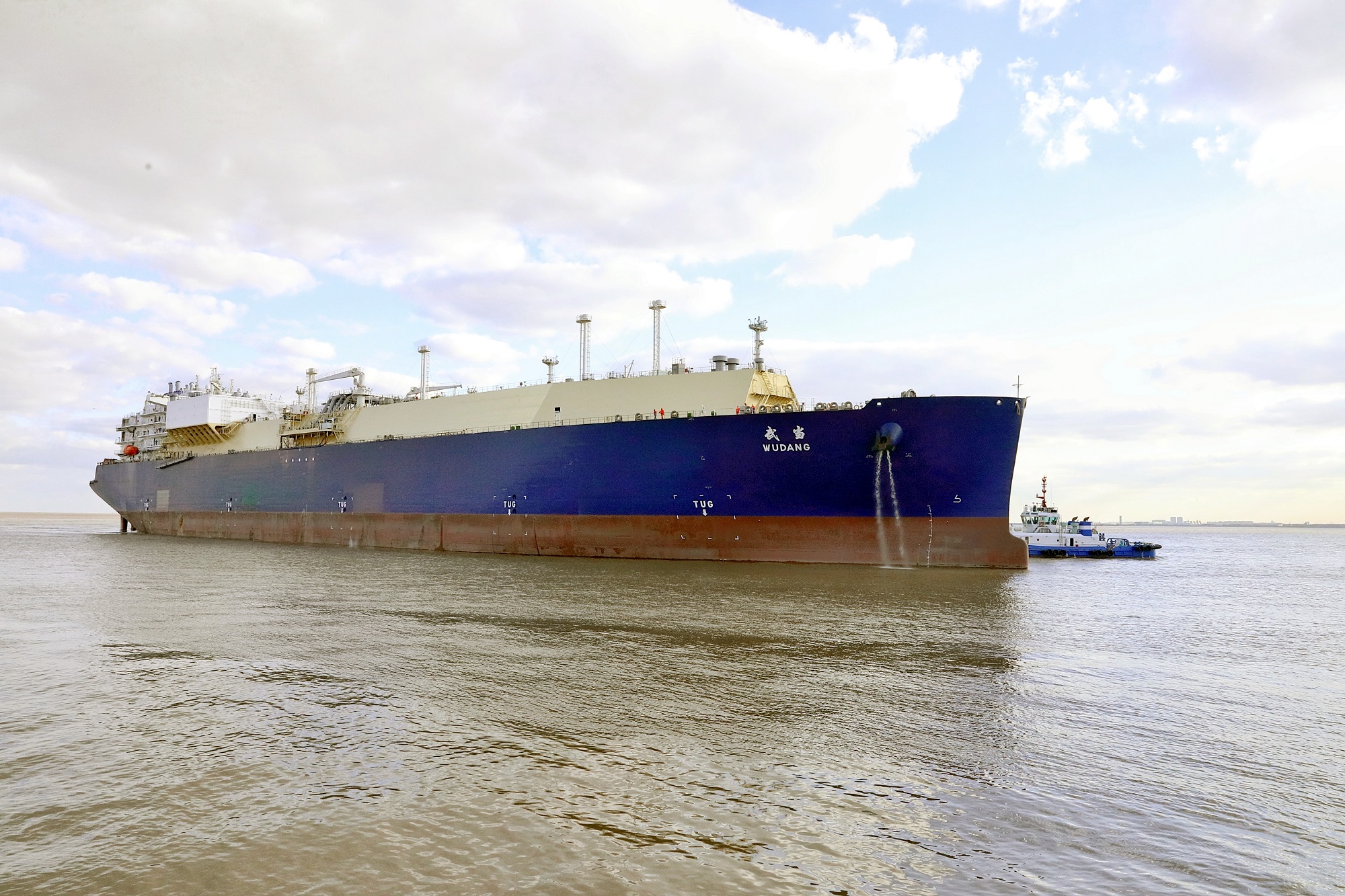 Hudong-Zhonghua wraps up work on second LNG carrier for Cosco and PetroChina