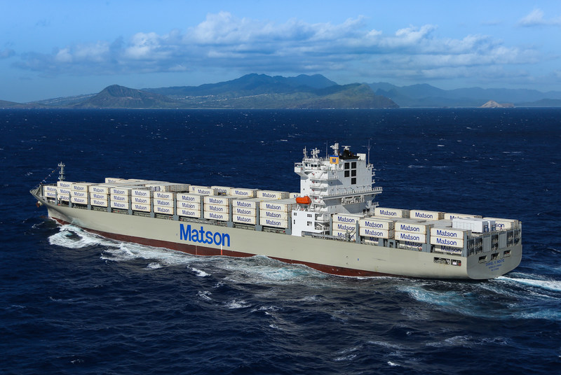Matson to splash $1 billion on three LNG-powered containerships