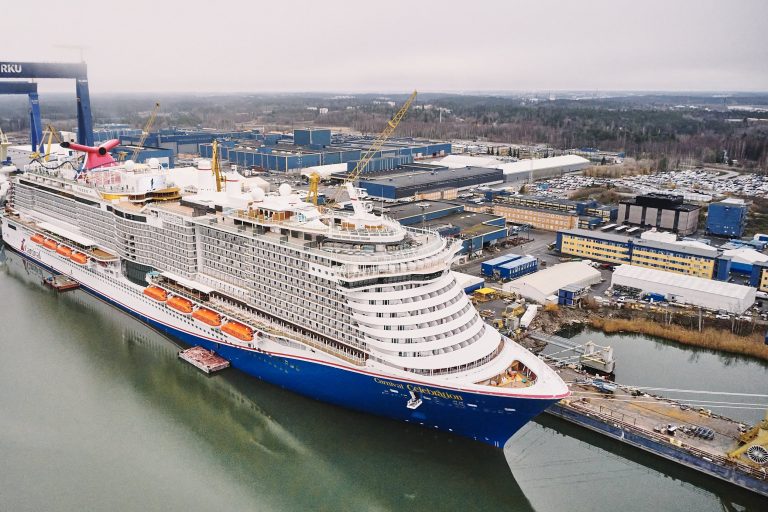 Meyer Turku delivers second Carnival’s LNG-powered cruise ship
