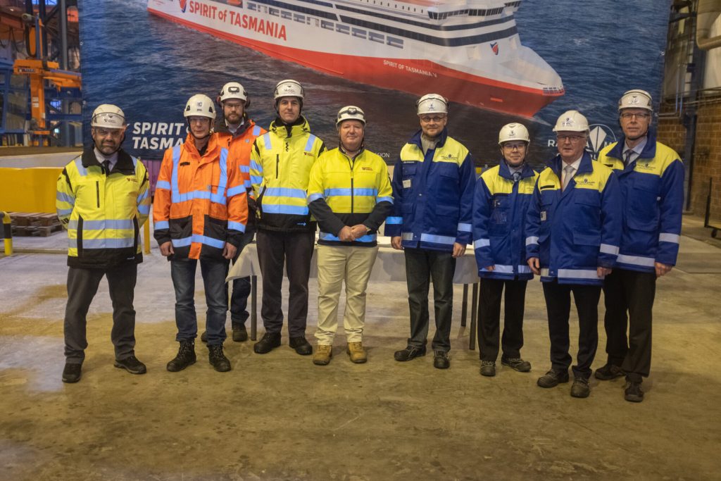 Rauma kicks off work on second Tasmanian LNG-fueled ferry