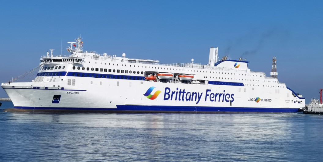 China Merchants yard delivers LNG-powered Santona to Stena and Brittany Ferries