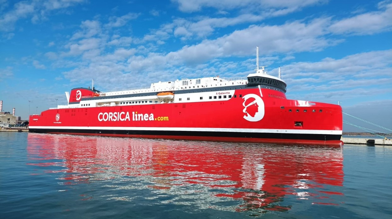 Corsica Linea and Tallink take deliveries of LNG-powered ferries