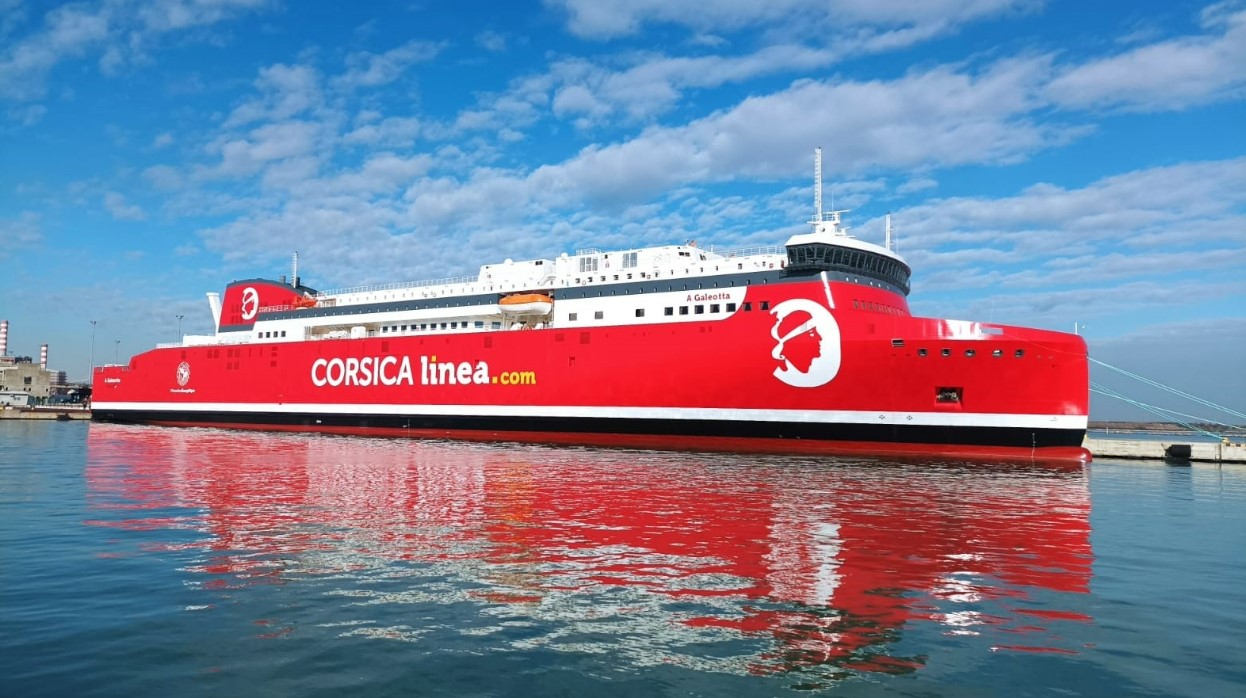 Corsica Ferries 2022 Yvan Colonna Ajaccio Un Bateau Corsica