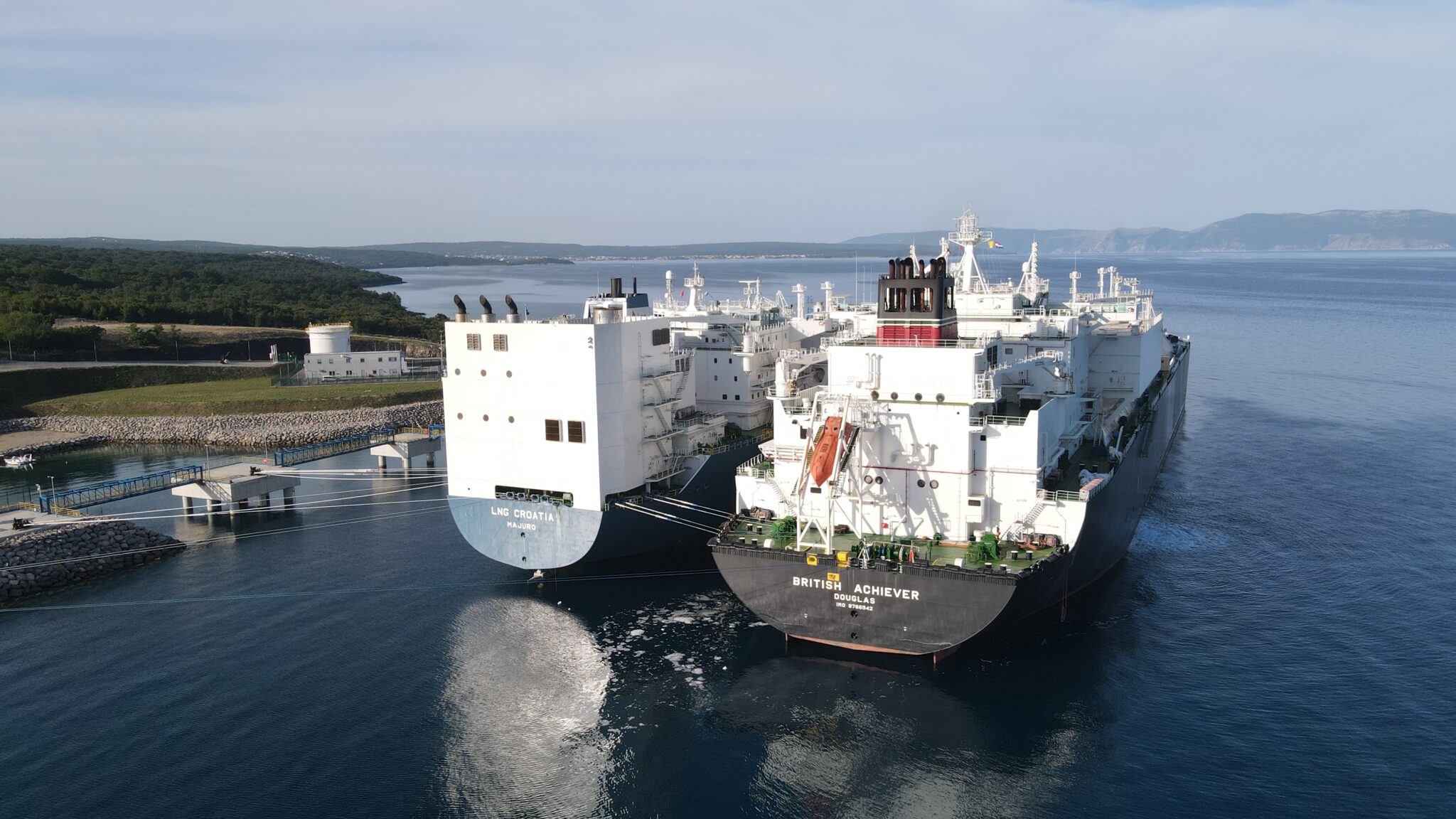 Croatia's Krk LNG terminal receives cargo from Egypt