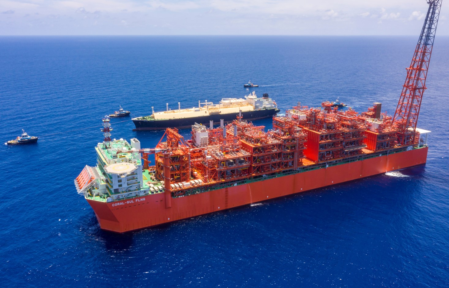 First Coral FLNG cargo on way to Spain's Bilbao terminal
