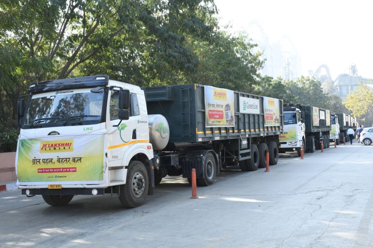 India’s JK Lakshmi Cement deploys LNG-powered trucks