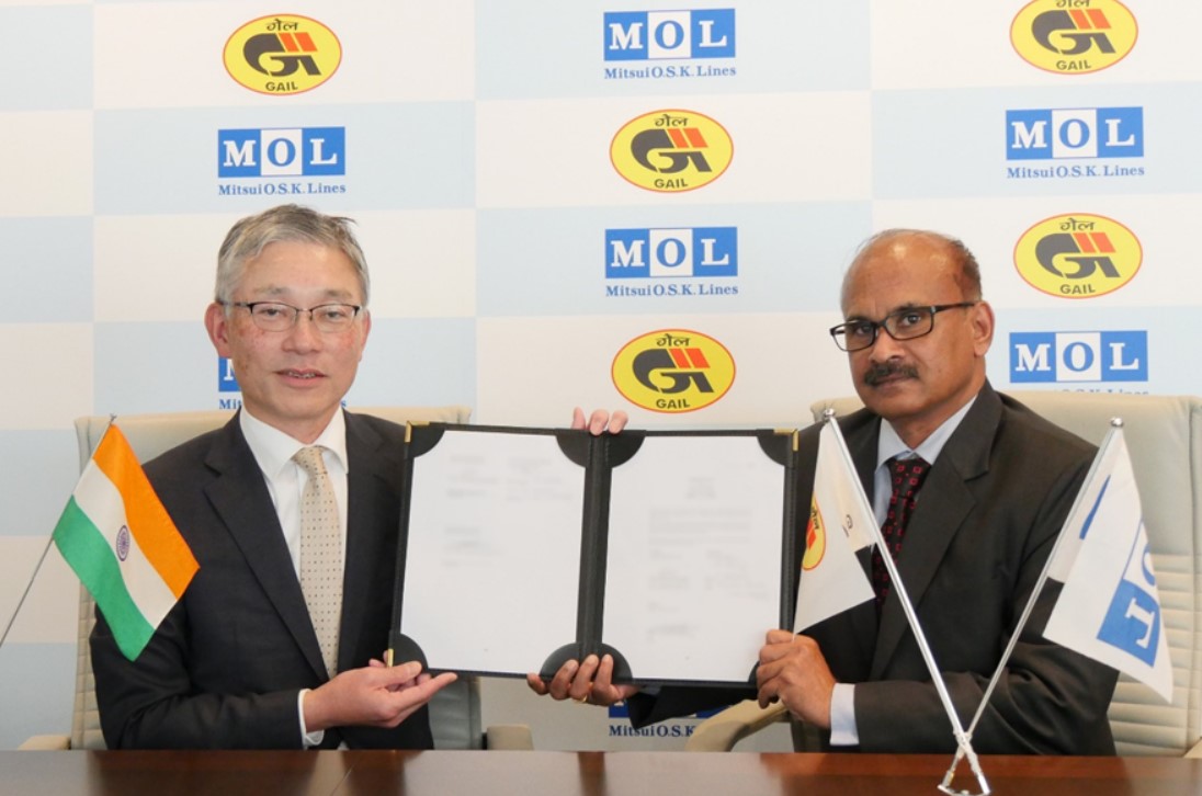 Japan's MOL inks new LNG carrier charter deal with India's GAIL