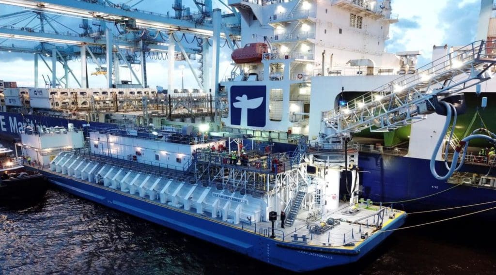 North America's first LNG bunkering barge hits new milestone - LNG Prime