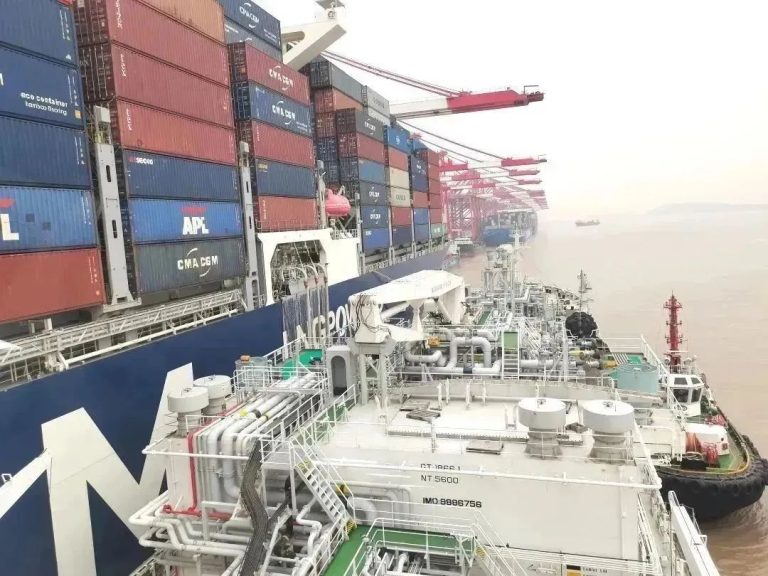 SSES and CMA CGM wrap up another Shanghai LNG bunkering op