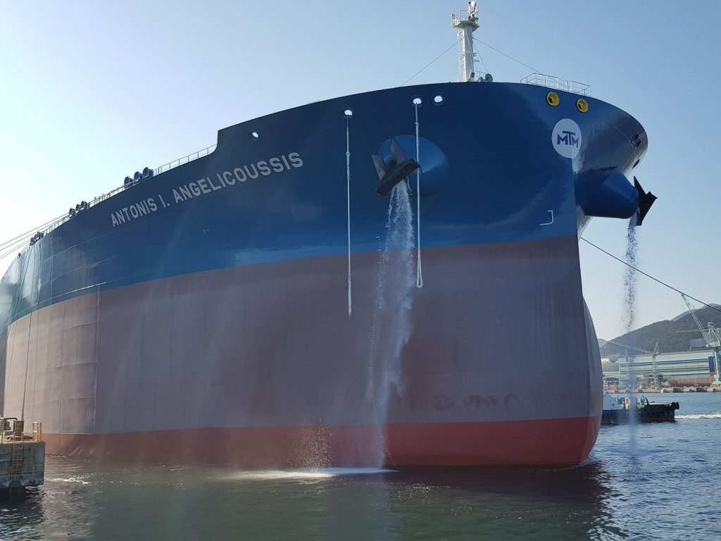 Maran Tankers welcomes first LNG-powered VLCC in its fleet