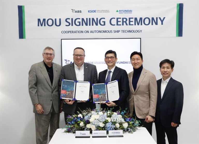 ABS, HD Hyundai ink deal to work on autonomous LNG FGSS