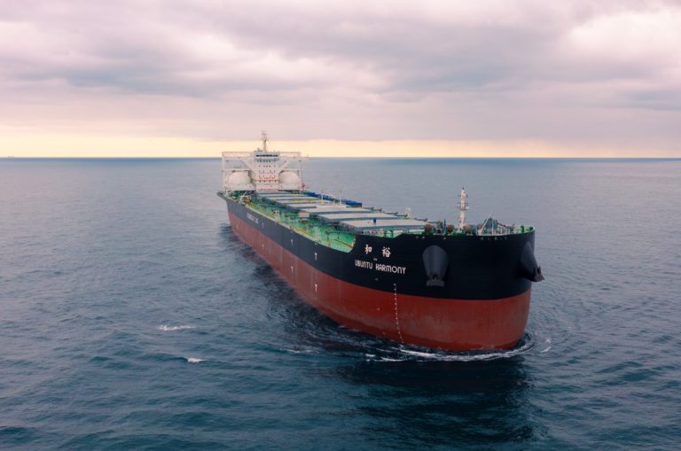 Anglo American loads its first chartered LNG-powered bulker in South Africa