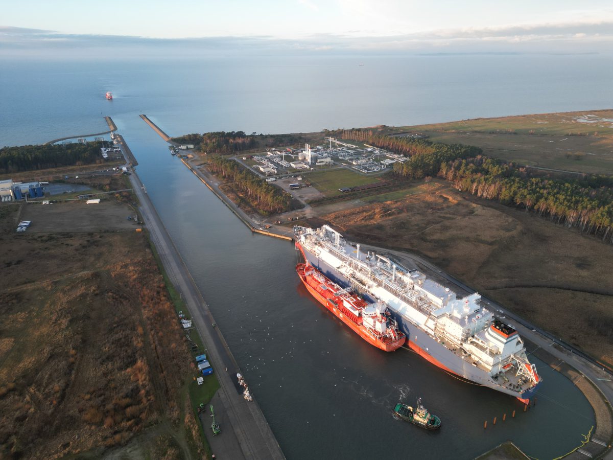Deutsche ReGas launches Germany's second LNG import terminal