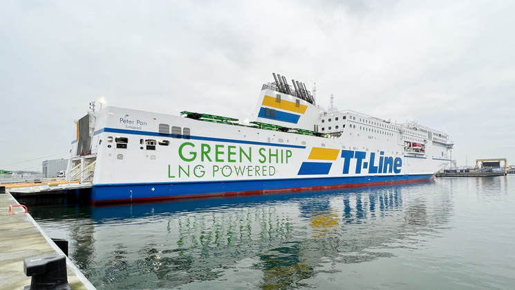 Germany’s TT-Line says second LNG-powered ferry ready to enter service