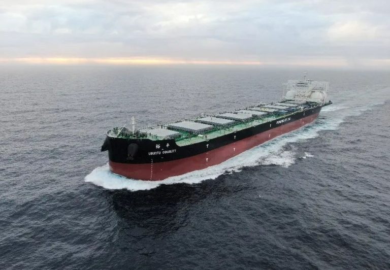SWS delivers second LNG-powered bulker to U-Ming and Anglo American
