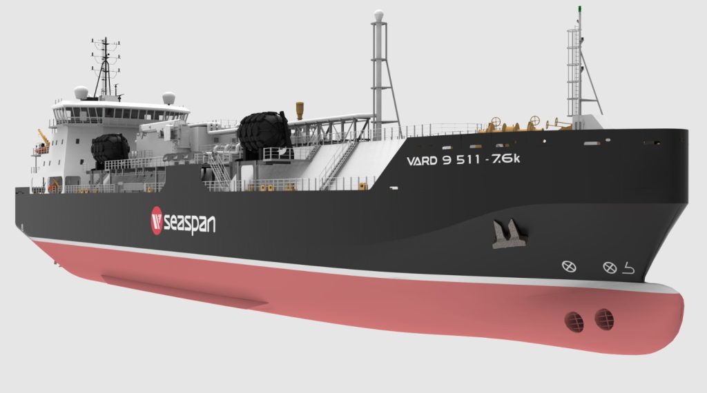 CIMC SOE kicks off work on Seaspan's LNG bunkering ship