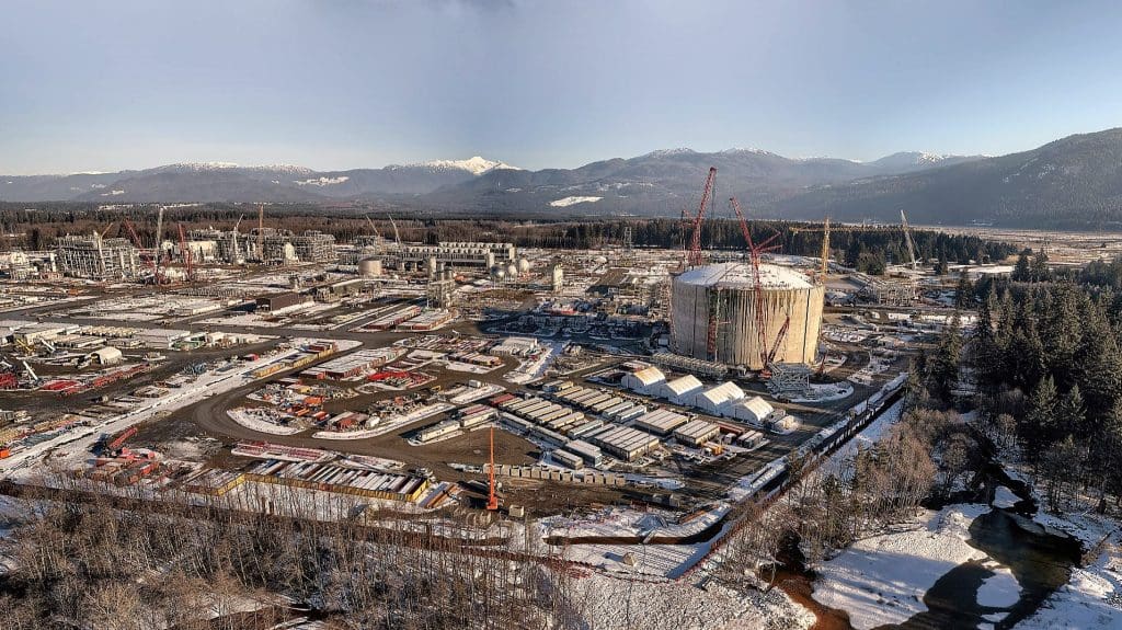 China's COOEC wraps up LNG Canada module job