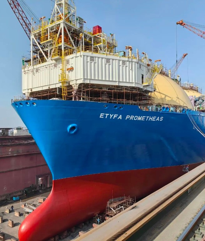 Cyprus FSRU conversion nearing completion in China