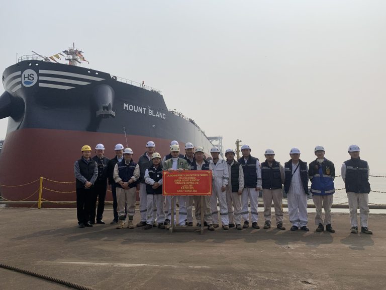 Himalaya Shipping’s fourth LNG-powered bulker launched in China