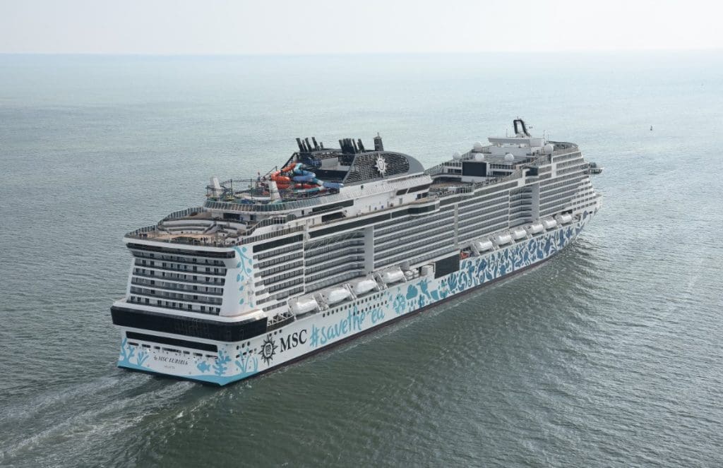 MSC Cruises’ second LNG-powered vessel nearing completion in France