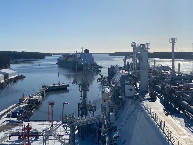 Estonia’s Eesti Gaas receives first LNG shipment via Finland’s Inkoo FSRU