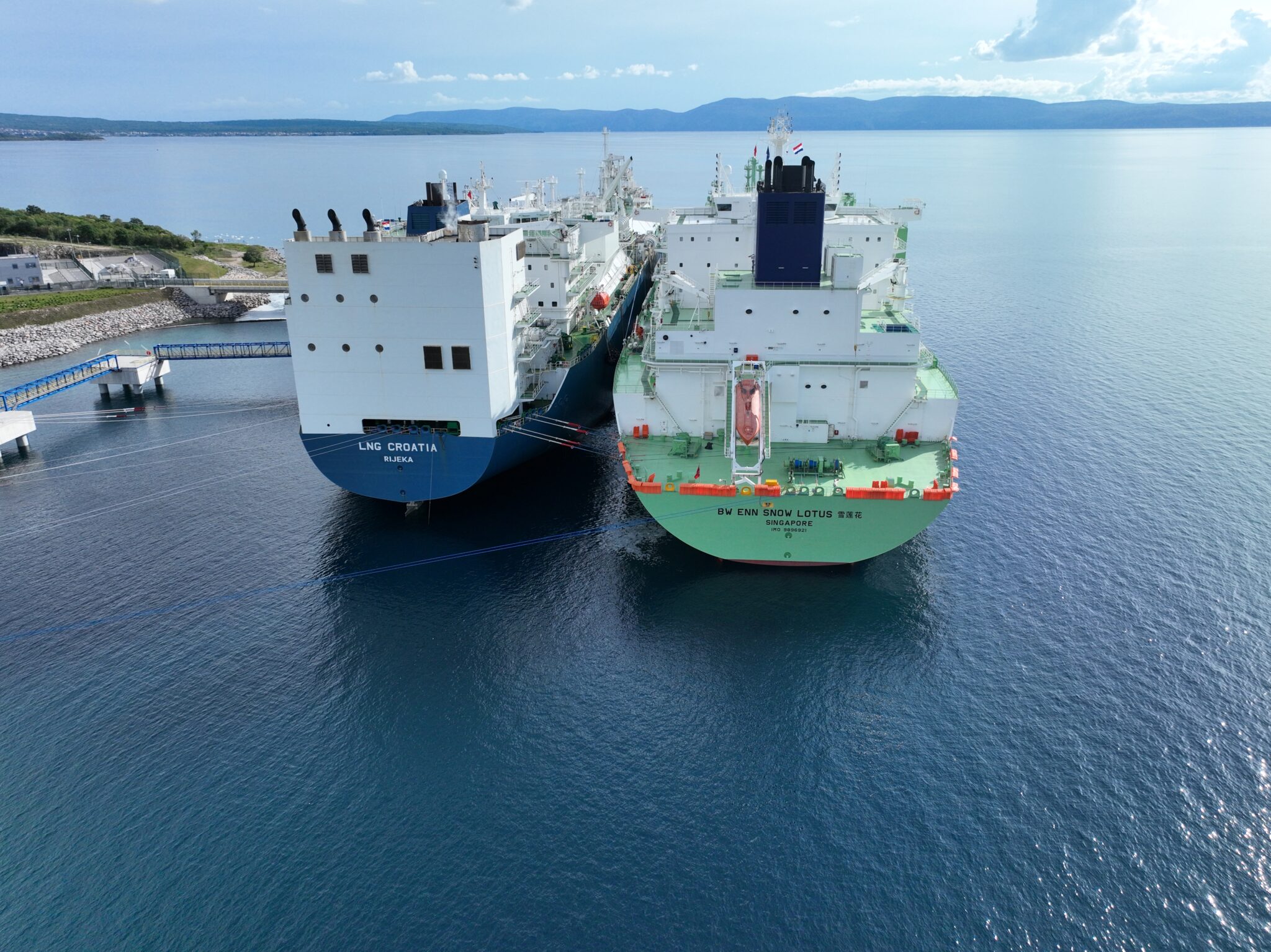 Croatian FSRU gets first LNG cargo from Oman