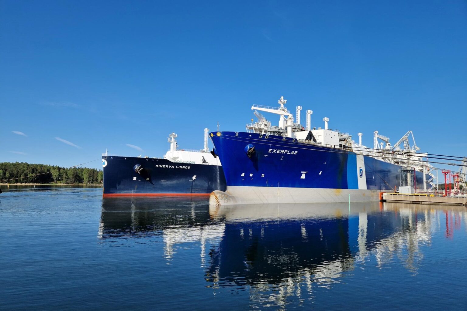 Finland’s Inkoo FSRU receives US LNG cargo