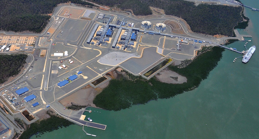 Gladstone LNG exports drop in April
