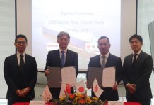 K Line seals LNG carrier charter deal with Mitsubishi's Diamond Gas