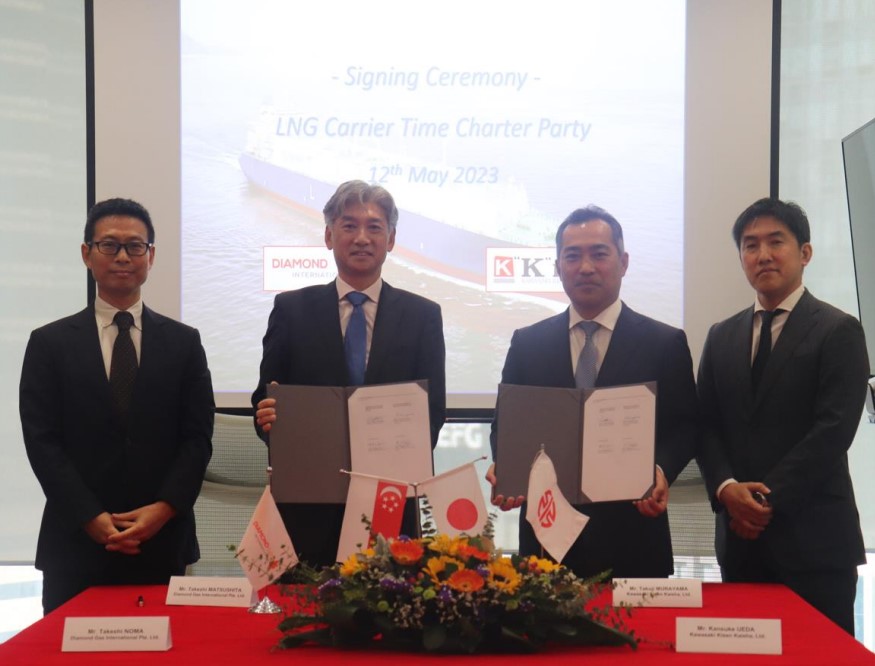 K Line seals LNG carrier charter deal with Mitsubishi's Diamond Gas